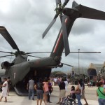 El CH-53 puede llevar desde personal, vehículos y ayuda humanitaria en caso de desastres naturales